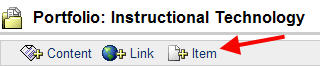 Add Item Icon